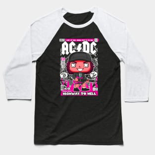 AC DC Highway To Hell Baseball T-Shirt